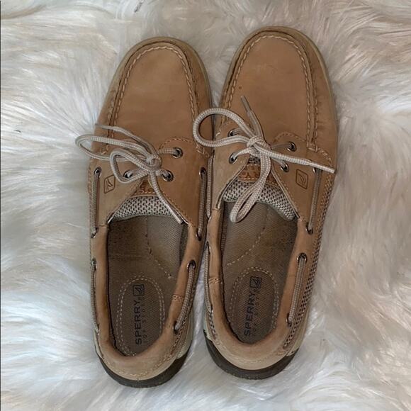Sperry Top Sider Bluefish Leather Boat Shoes 7.5M - Picture 6 of 9
